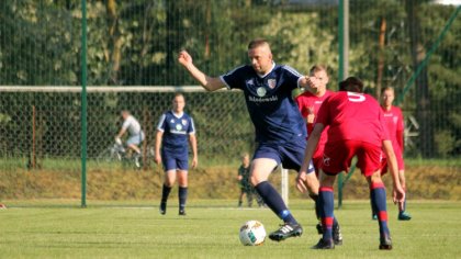 Ostrów Mazowiecka - Piłkarze GKS Andrzejewo w spotkaniu dwudziestej kolejki B kl