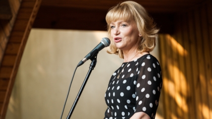 Ostrów Mazowiecka - Katarzyna Żak, aktorka filmowa i telewizyjna, zaprezentowała