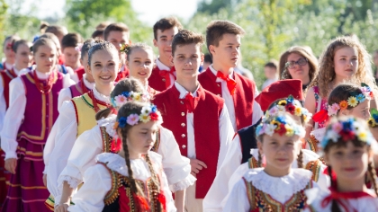 Ostrów Mazowiecka - Całe miasto zostało opanowane w sobotę przez miłośników folk