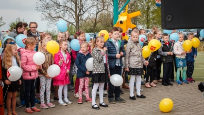 Ostrów Mazowiecka - Przez osiem miesięcy remontowano budynek Szkoły Podstawowej 