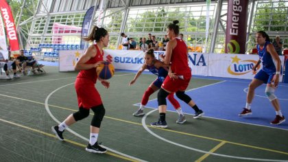 Ostrów Mazowiecka - Inauguracja turnieju koszykówki 3x3 za nami. Tym razem Polsk