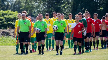 Ostrów Mazowiecka - Wymakracz Długosiodło wygrał piłkarską B klasie w grupie Ost