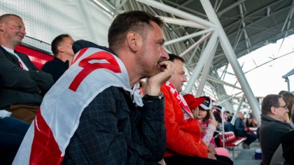 Ostrów Mazowiecka - Ostrowianie po raz drugi spotkali się w strefie kibica na ob