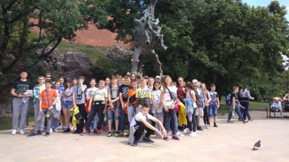 Ostrów Mazowiecka - Uczniowie klas piątych, szóstych i siódmych ostrowskiej Szko