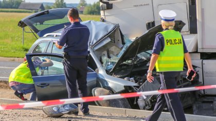 Ostrów Mazowiecka - Jedna osoba zginęła w poważnym wypadku, do którego doszło w 