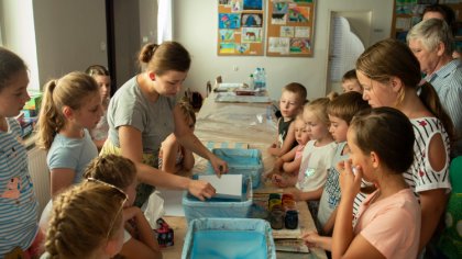 Ostrów Mazowiecka - Pierwszy turnus półkolonii w Miejskim Domu Kultury w Ostrowi