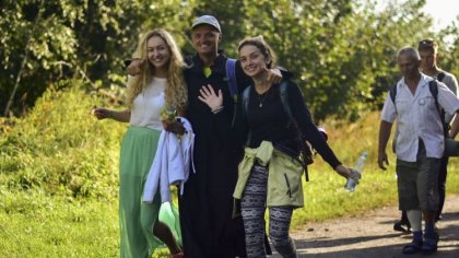 Ostrów Mazowiecka - Niedziela była przedostatnim dniem wędrówki pątników do Częs