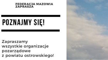 Ostrów Mazowiecka - Federacja Mazowia wraz z ostrowskim urzędem miasta zapraszaj