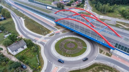 Ostrów Mazowiecka - Na drodze ekspresowej S8 doszło dziś do niecodziennej sytuac