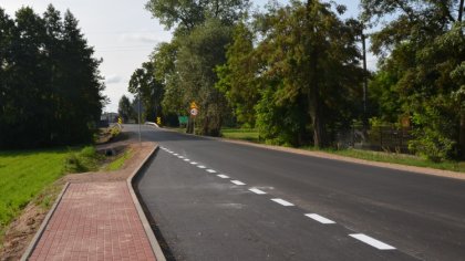 Ostrów Mazowiecka - Zakończono przebudowę drogi powiatowej na odcinku Stary Lubo