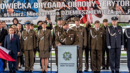 Ostrów Mazowiecka - Po 16 dniowym szkoleniu żołnierze 5 Mazowieckiej Brygady Woj