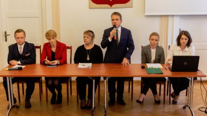 Ostrów Mazowiecka - Podczas spotkania w ostrowskim magistracie ogłoszono wyniki 