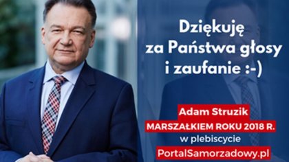 Ostrów Mazowiecka - Marszałek województwa mazowieckiego Adam Struzik, już po raz