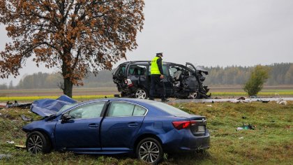 Ostrów Mazowiecka - Do groźnego wypadku drogowego doszło wczoraj na drodze wojew