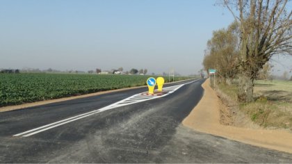 Ostrów Mazowiecka - Zakończono przebudowę drogi powiatowej nr 2606W od Andrzejew