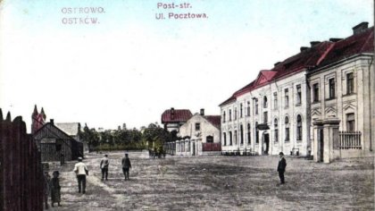 Ostrów Mazowiecka - Przedstawiamy ilustrację Ostrowi Mazowieckiej datowaną na dw