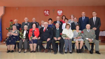 Ostrów Mazowiecka - Dziesięć par z gminy Andrzejewo obchodziło uroczystość z oka