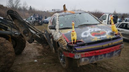 Ostrów Mazowiecka - Finał Polskiej Ligi Wraków został przeprowadzony na torze w 