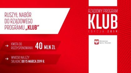 Ostrów Mazowiecka - Już po raz trzeci Ministerstwo Sportu i Turystyki rozpisało 