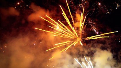 Ostrów Mazowiecka - Kolejna dawka zdjęć i fajerwerki w zwolnionym tempie, zobacz