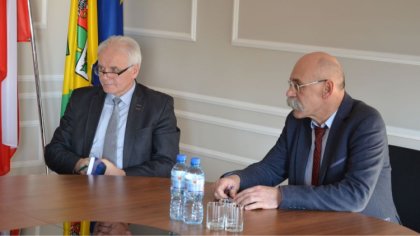 Ostrów Mazowiecka - Władze powiatu ostrowskiego spotkały się z przedstawicielami