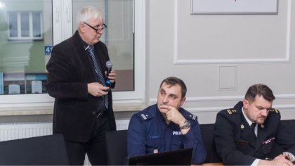 Ostrów Mazowiecka - W sali konferencyjnej Starostwa Powiatowego w Ostrowi Mazowi