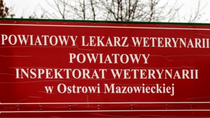 Ostrów Mazowiecka - W piątek 1 lutego br. z funkcji Powiatowego Lekarza Weteryna