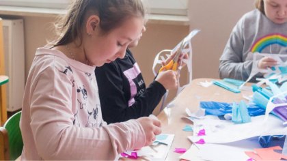 Ostrów Mazowiecka - Dzieci odpoczywające podczas ferii zimowych w domach wzięli 