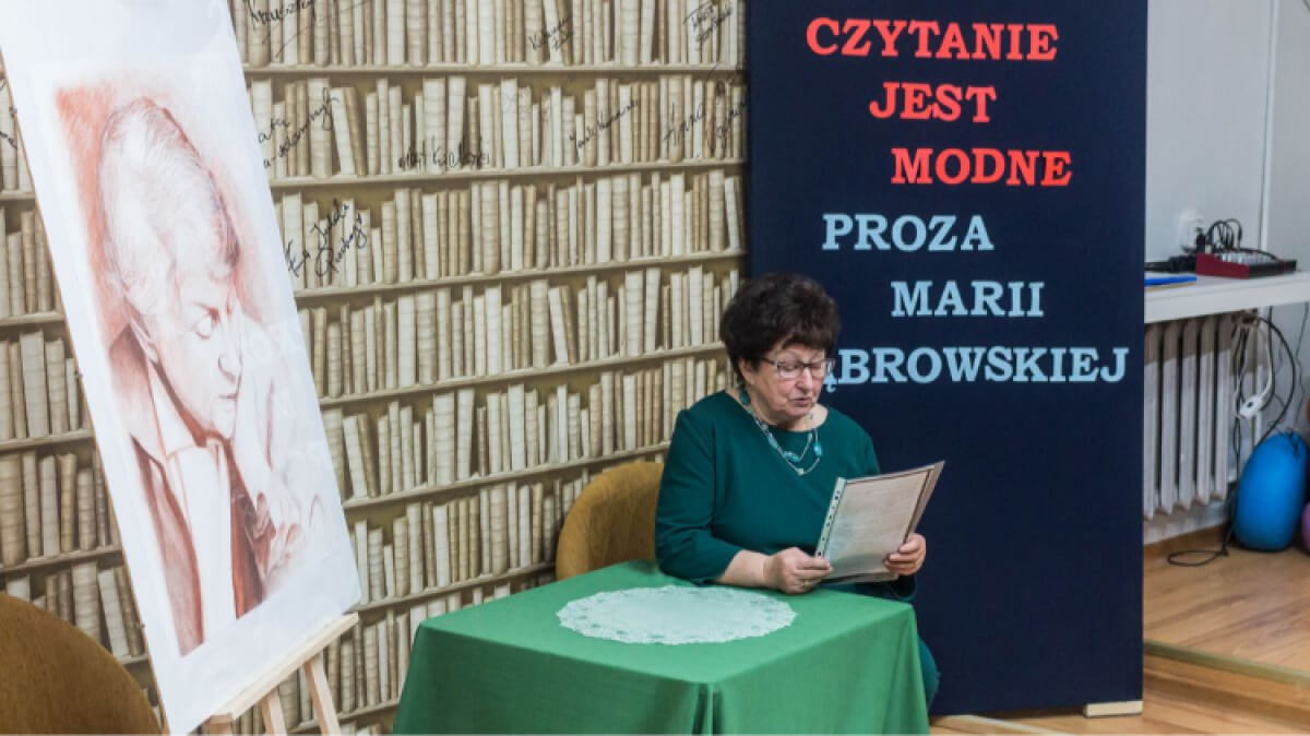 Marcin Z Opowiadania Marii Dąbrowskiej Czytali utwory Marii Dąbrowskiej (zdjęcia, wideo) - Ostrów Mazowiecka