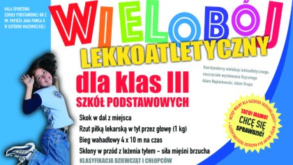 Ostrów Mazowiecka - W hali sportowej Szkoły Podstawowej nr 2 im. Papieża Jana Pa