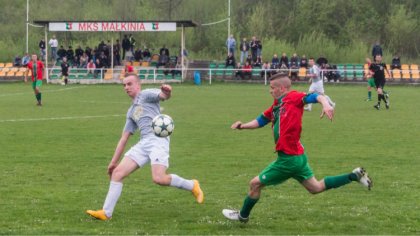 Ostrów Mazowiecka - Nie najlepiej radzi sobie MKS Małkinia w rozgrywkach ligi ok