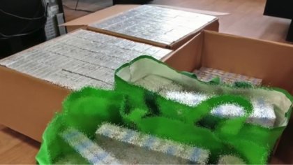 Ostrów Mazowiecka - Aż 110 tys. sztuk papierosów bez polskich znaków akcyzy, 25 