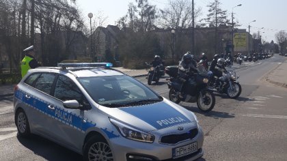 Ostrów Mazowiecka - Motocykliści z powiatu ostrowskiego rozpoczęli sezon. Przez 
