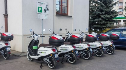 Ostrów Mazowiecka - Skutery elektryczne blinkee.city ponownie pojawiły się w nas