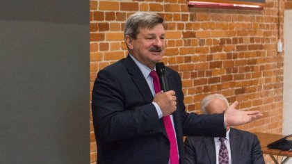Ostrów Mazowiecka - Europoseł Jarosław Kalinowski spotkał się z mieszkańcami Ost