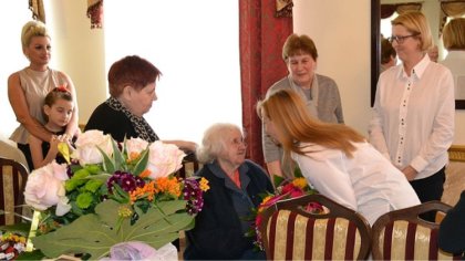 Ostrów Mazowiecka - Stanisława Makowska z Ostrowi Mazowieckiej obchodziła 100 ur