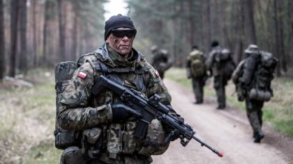 Ostrów Mazowiecka - Wraz ze wzrostem liczebności formacji żołnierze wojsk obrony