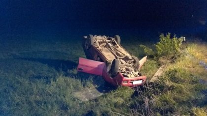 Ostrów Mazowiecka - Tuż po godzinie 22.00 strażacy z OSP Zaręby Kościelne otrzym