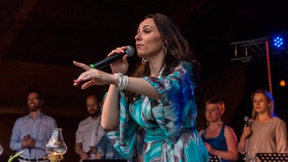 Ostrów Mazowiecka - Z okazji święta Bożego Ciała w Ogródku Jordanowskim w czwart