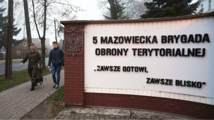 Ostrów Mazowiecka - W najbliższy weekend, szeregi 5 Mazowieckiej Brygady Obrony 