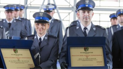 Ostrów Mazowiecka - Policjanci z Ostrowi Mazowieckiej obchodzili swoje święto. W