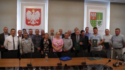 Ostrów Mazowiecka - W sali konferencyjnej Starostwa Powiatowego w Ostrowi Mazowi