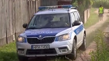 Ostrów Mazowiecka - W drewnianym budynku gospodarczym niebezpiecznym znaleziskie