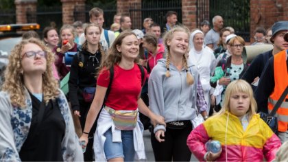 Ostrów Mazowiecka - 35 Piesza Pielgrzymka Łomżyńska dotarła na Jasną Górę. Wędró