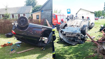 Ostrów Mazowiecka - Wczoraj około godziny 15 na drodze krajowej nr 60 w Zastawiu