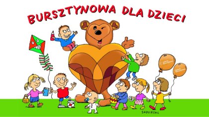 Ostrów Mazowiecka - Dzieci doskonale znają Misia Bursztynka z Galerii Bursztynow