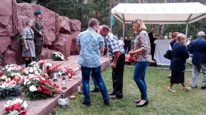 Ostrów Mazowiecka - Wczoraj w Treblince odbyły się uroczystości patriotyczno-rel