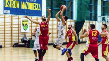Ostrów Mazowiecka - W kolejnej kolejce II ligi koszykówki mężczyzn dobrze spisuj