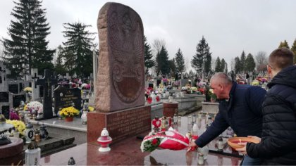 Ostrów Mazowiecka - W Andrzejewie z okazji 101 rocznicy odzyskania przez Polskę 