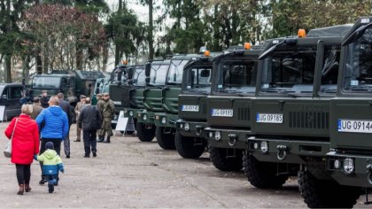 Ostrów Mazowiecka - Na terenie jednostki wojskowej przy ulicy Bociańskiego w Kom